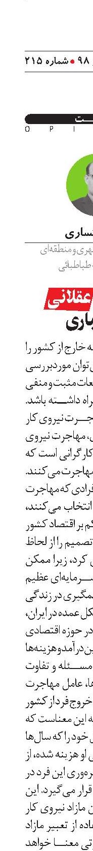 تصمیمی عقلانی اما اجباری