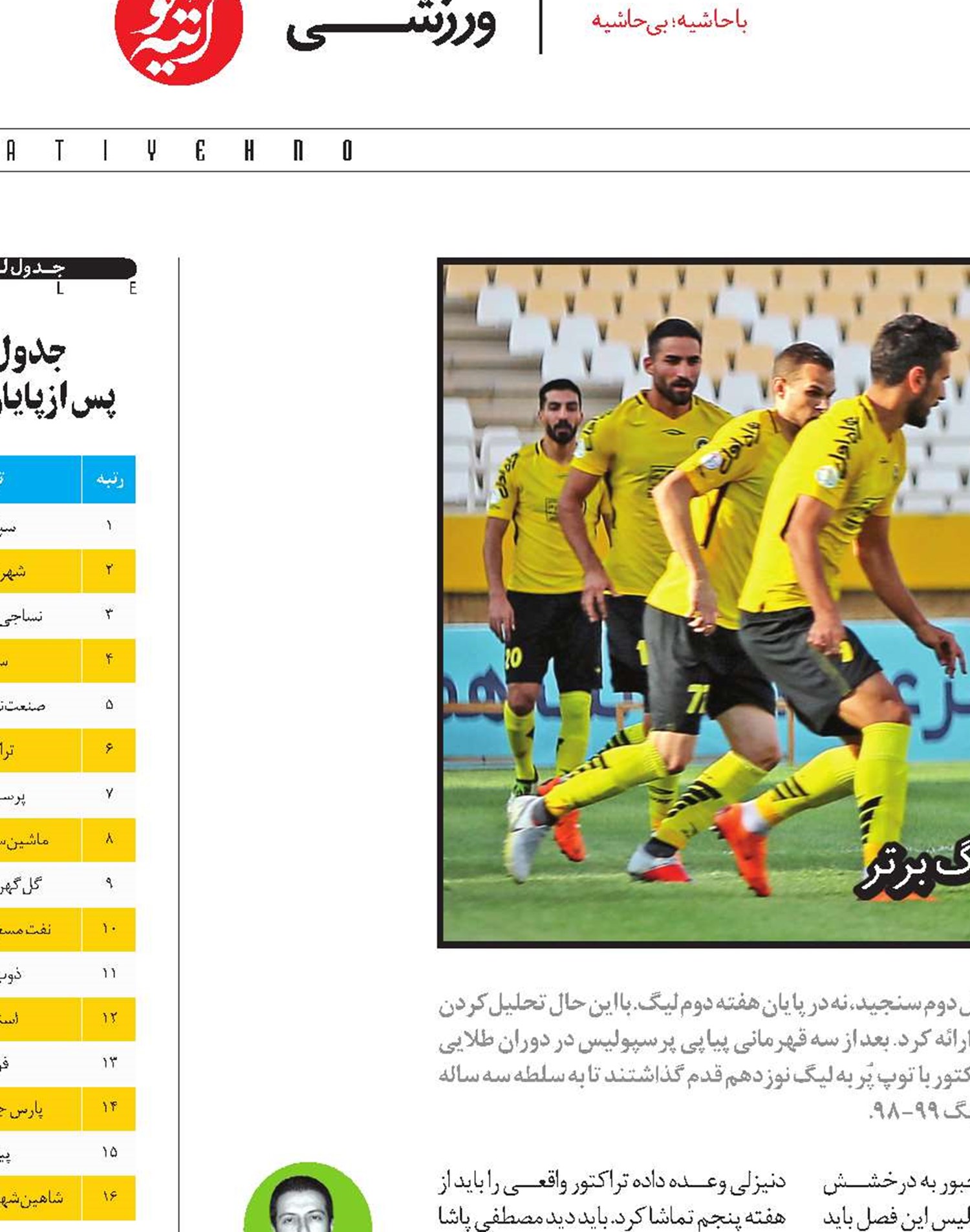 رنگ جام: موقتا زرد