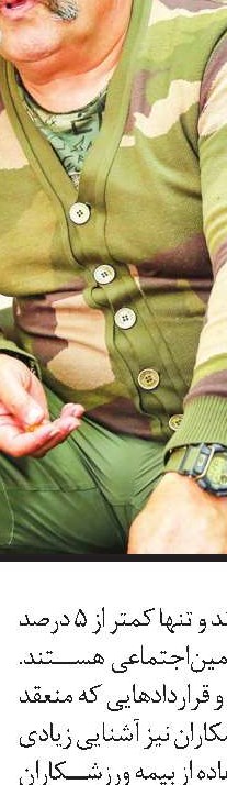 عظیمی: باشگاه‌های طرف قرارداد زیر بار بیمه نمی‌روند