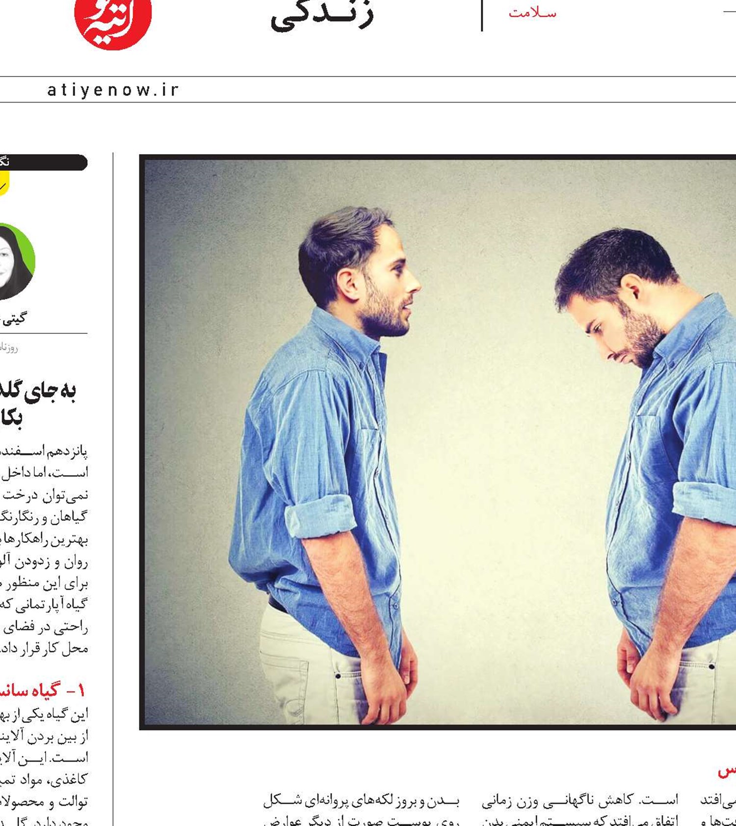نی شدن، نشانه است