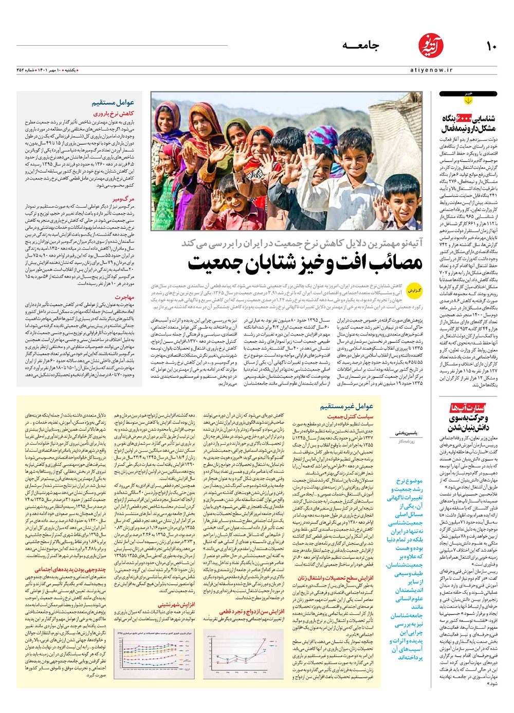 روزنامه تاریخ ۱۲ مهر ۱۴۰۱