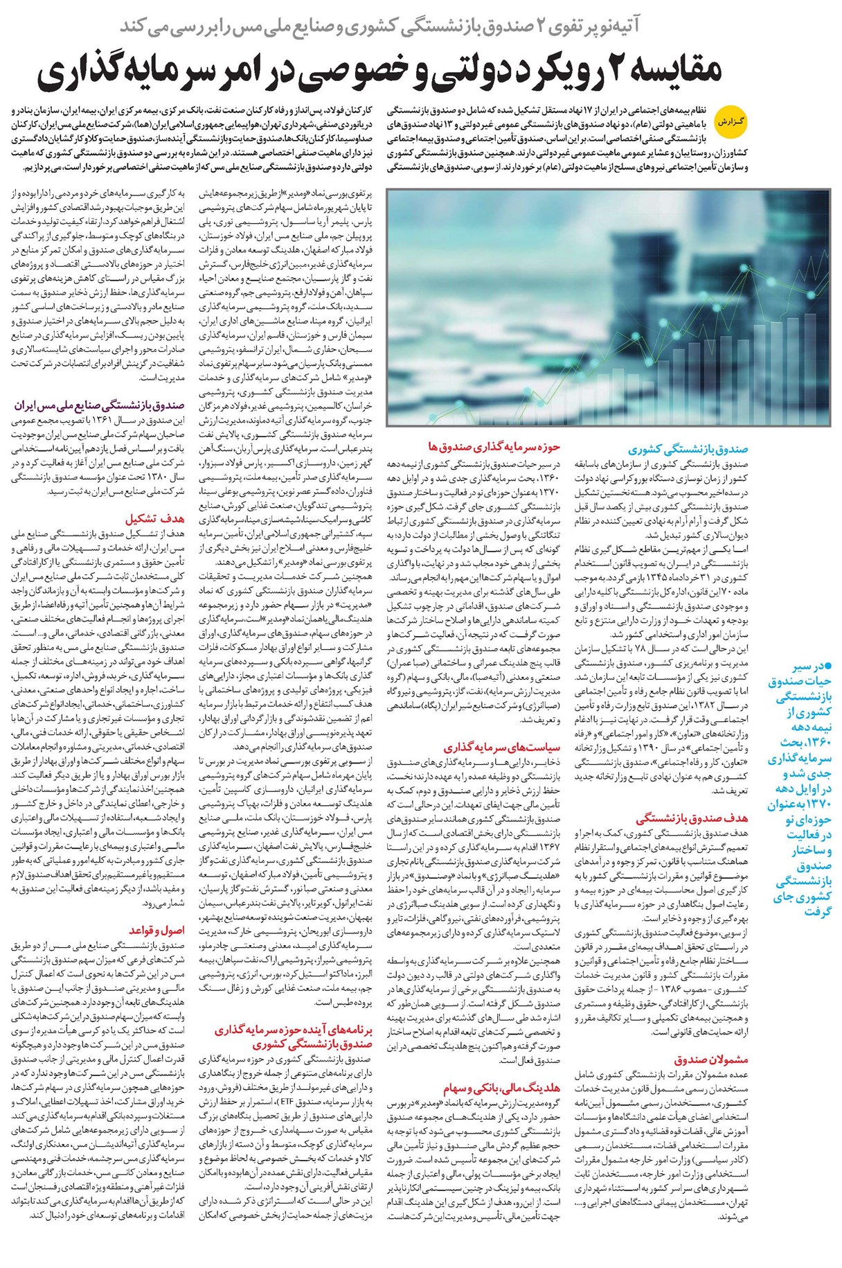 مقایسه 2 رویکرد دولتی و خصوصی در امر سرمایهگذاری