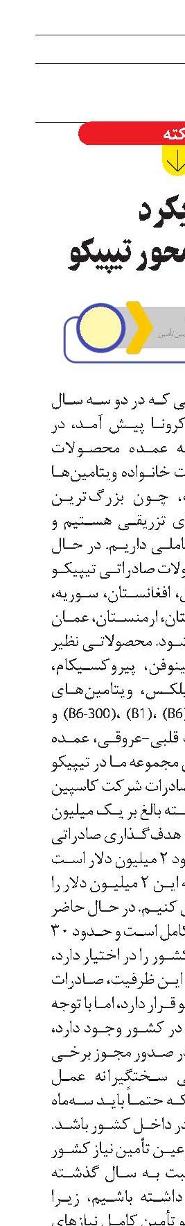 رویکرد  صادرات‌محور تیپیکو