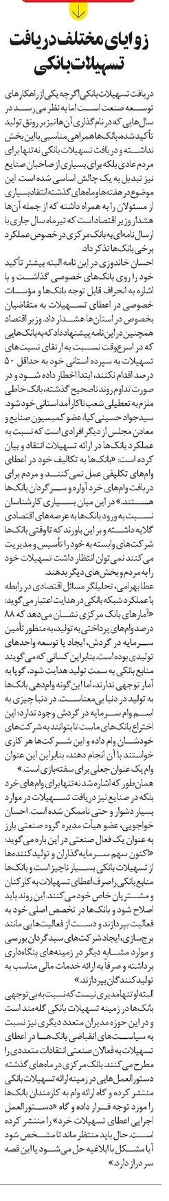 زوایای مختلف دریافت تسهیلات بانکی