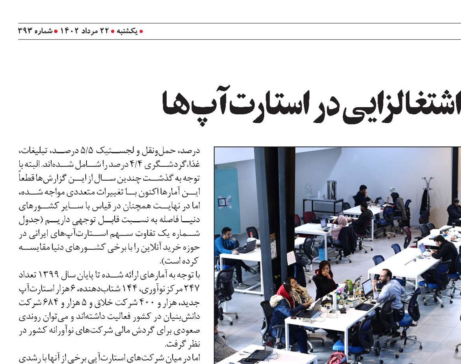 شرایط نامشخص اشتغالزایی در استارت‌‌آپ‌ها