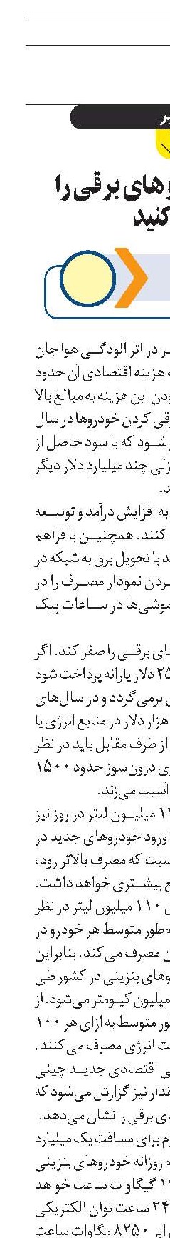 مالیات خودروهای برقی را صفر کنید