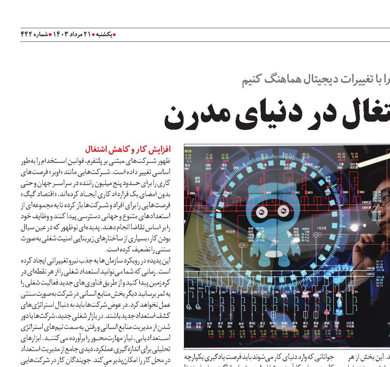راهنمای اشتغال در دنیای مدرن