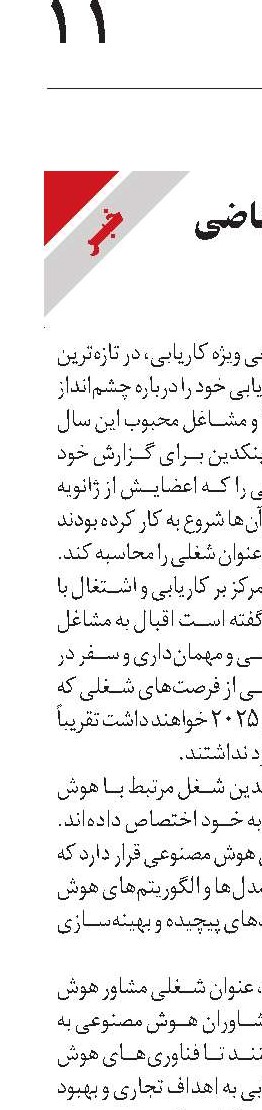 ۲۵ شغل پرمتقاضی در سال ۲۰۲۵ 