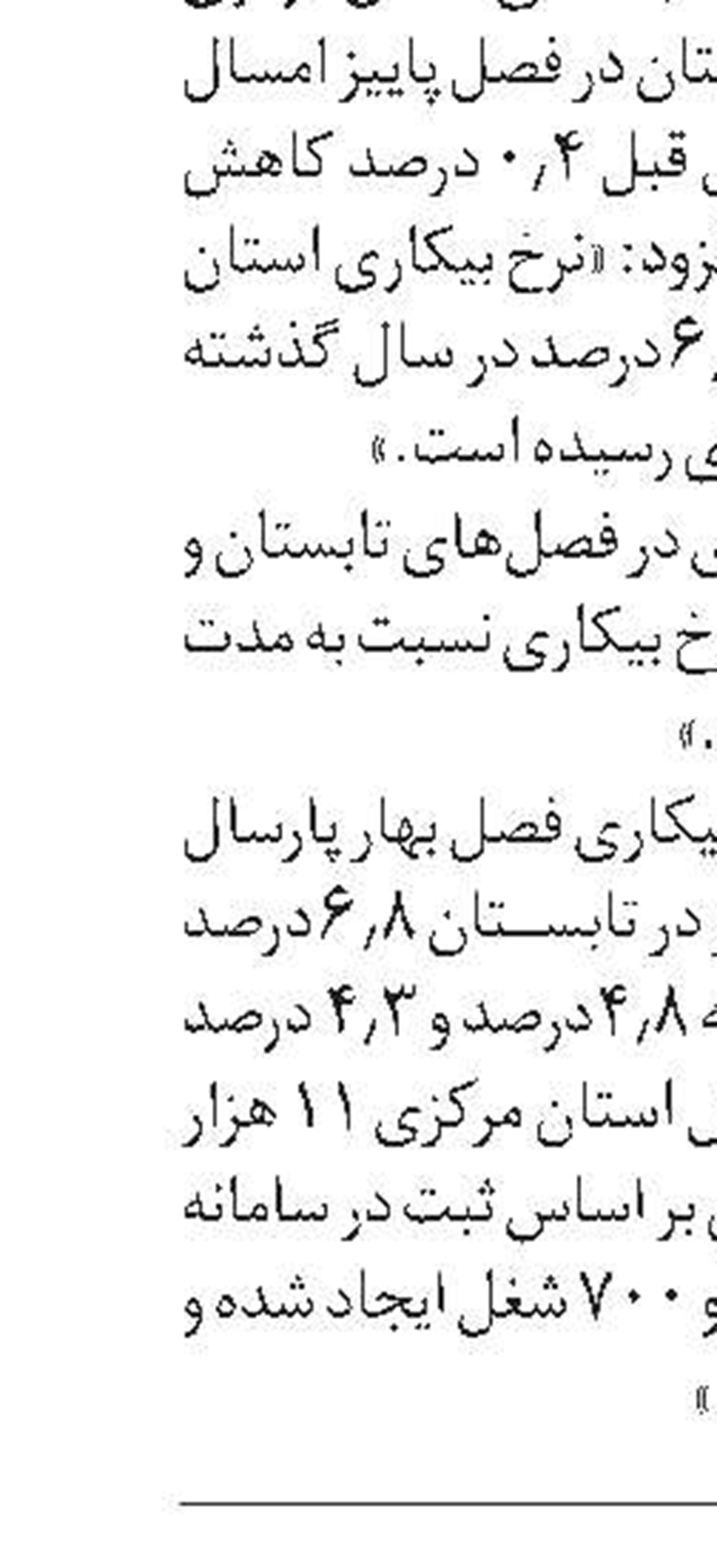 تحقق 66 درصدی اشتغال  در سیستان و بلوچستان