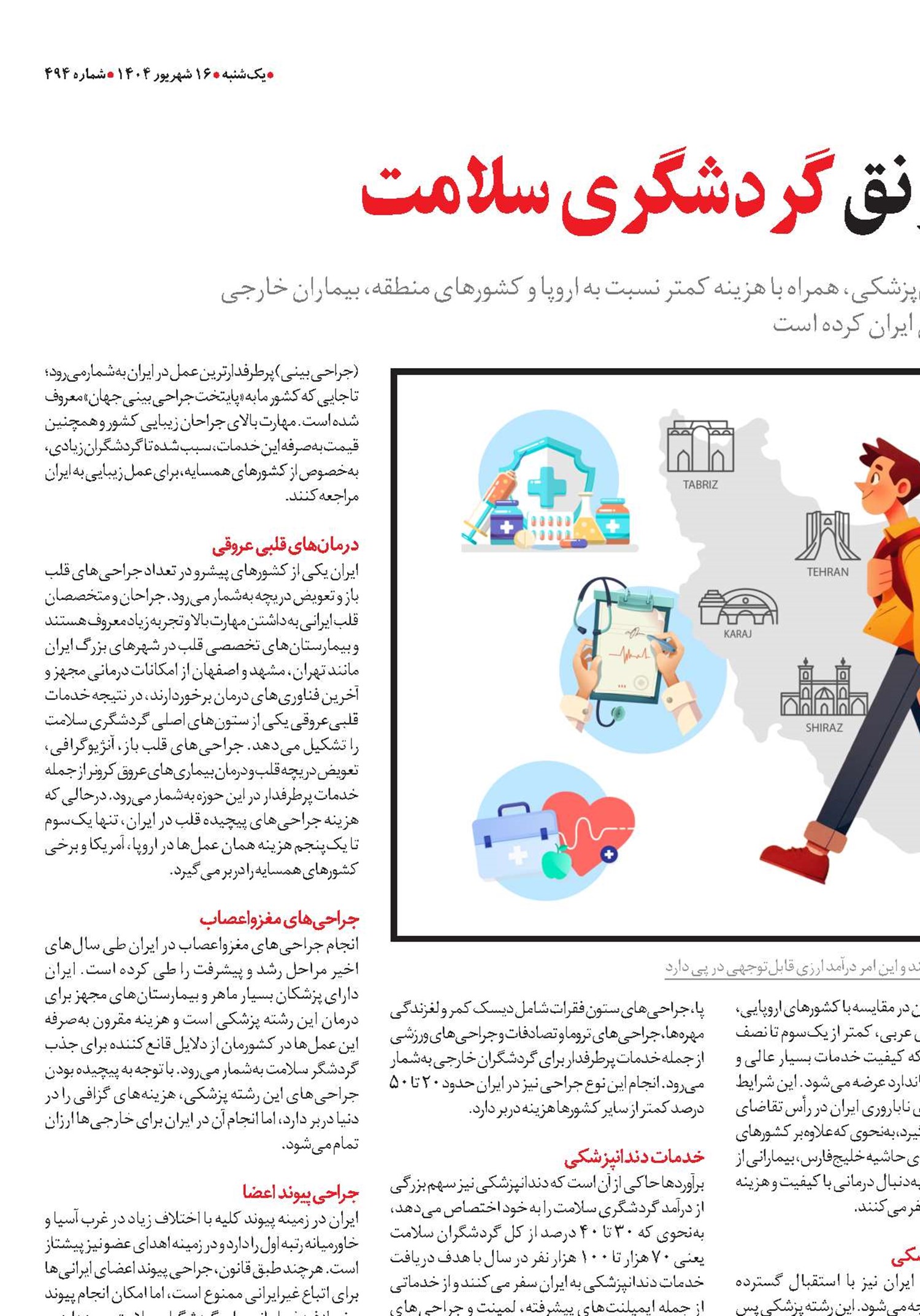 ایران، مقصد پررونق گردشگری سلامت