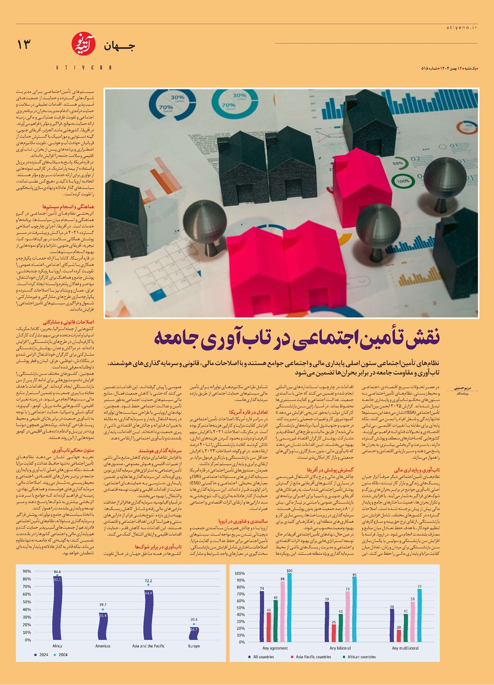 روزنامه تاریخ ۱۳ بهمن ۱۴۰۴