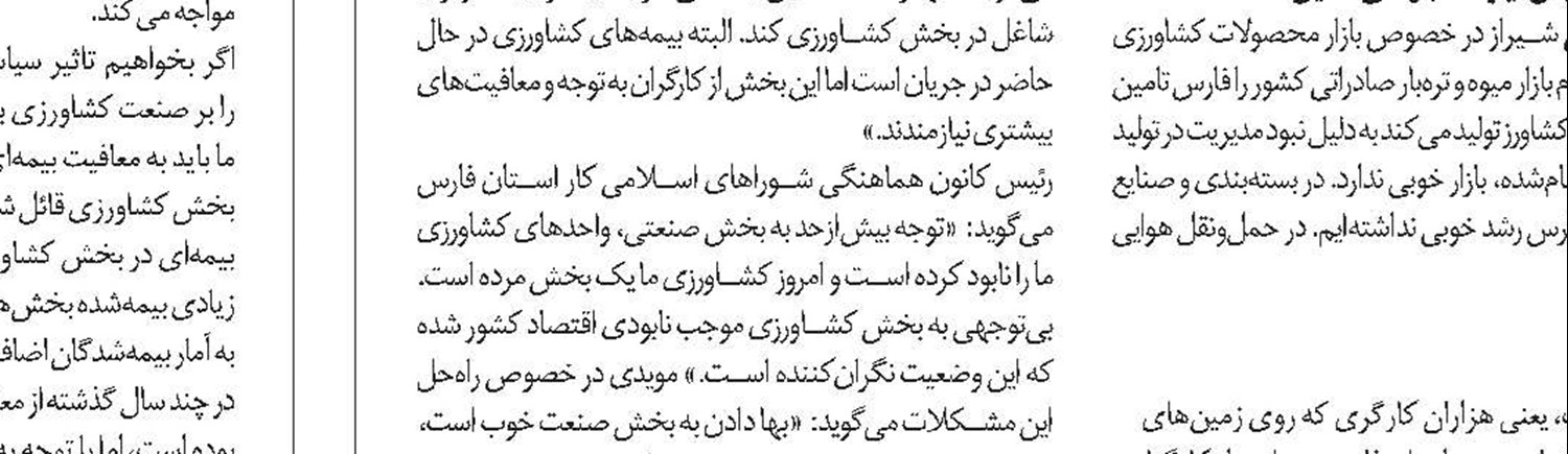 حال گندم خوب است، سبزی و صیفی نه!